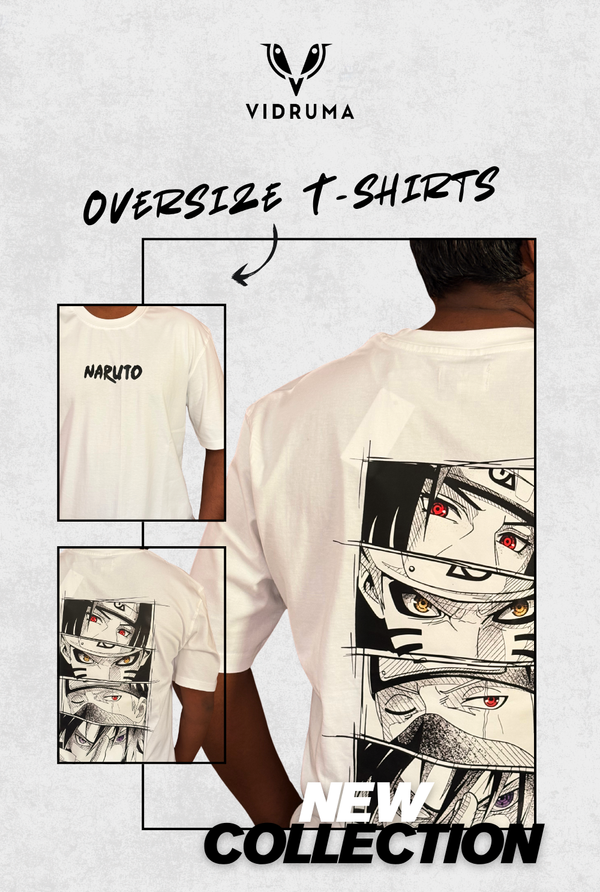 Naruto Oversized T-Shirt – 220 GSM