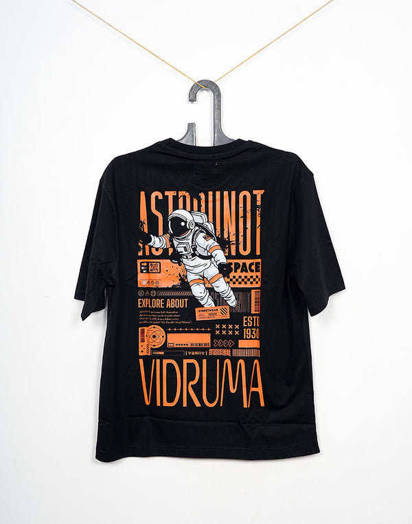 Astronaut T-Shirt – Explore the Unknown (Black)